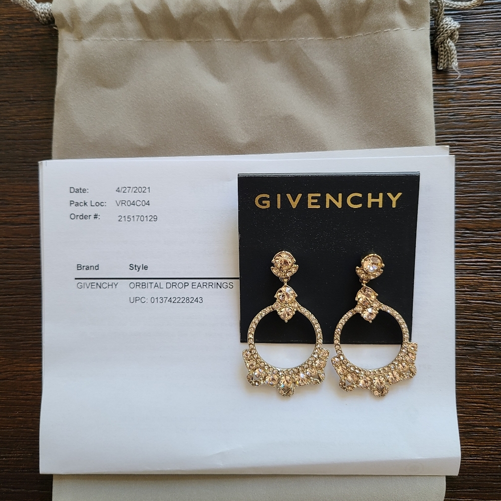 Givenchy Orbital Drop Earrings